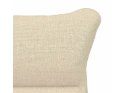 Poltrona| Poltrona | Cadeira de Sala | Cadeira Relaxante 69x74x93 cm tecido SHL988218 Creme