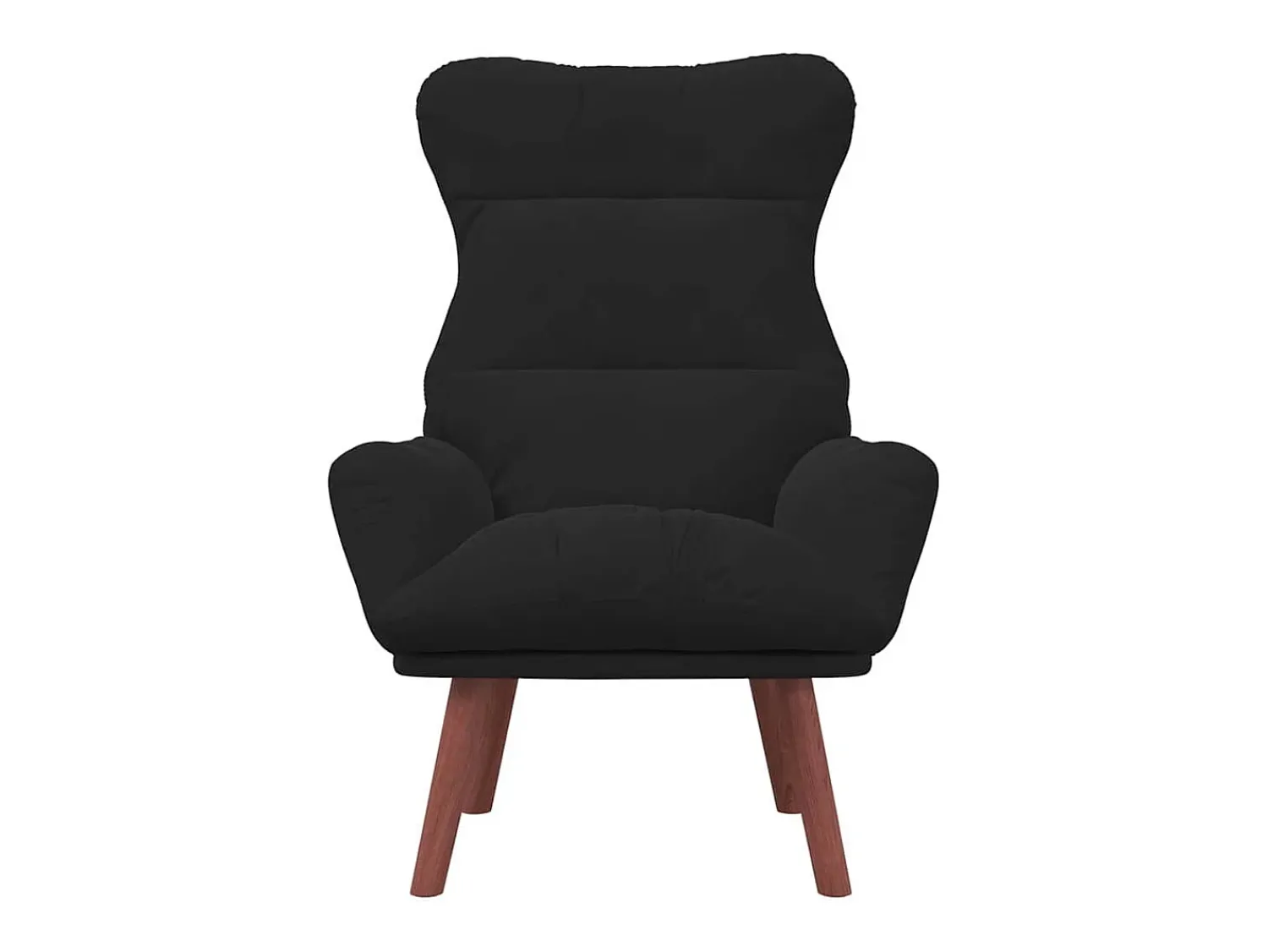 Poltrona| Poltrona | Cadeira de Sala | Cadeira Relaxante 69x74x93 cm Veludo SHL762207 Preto