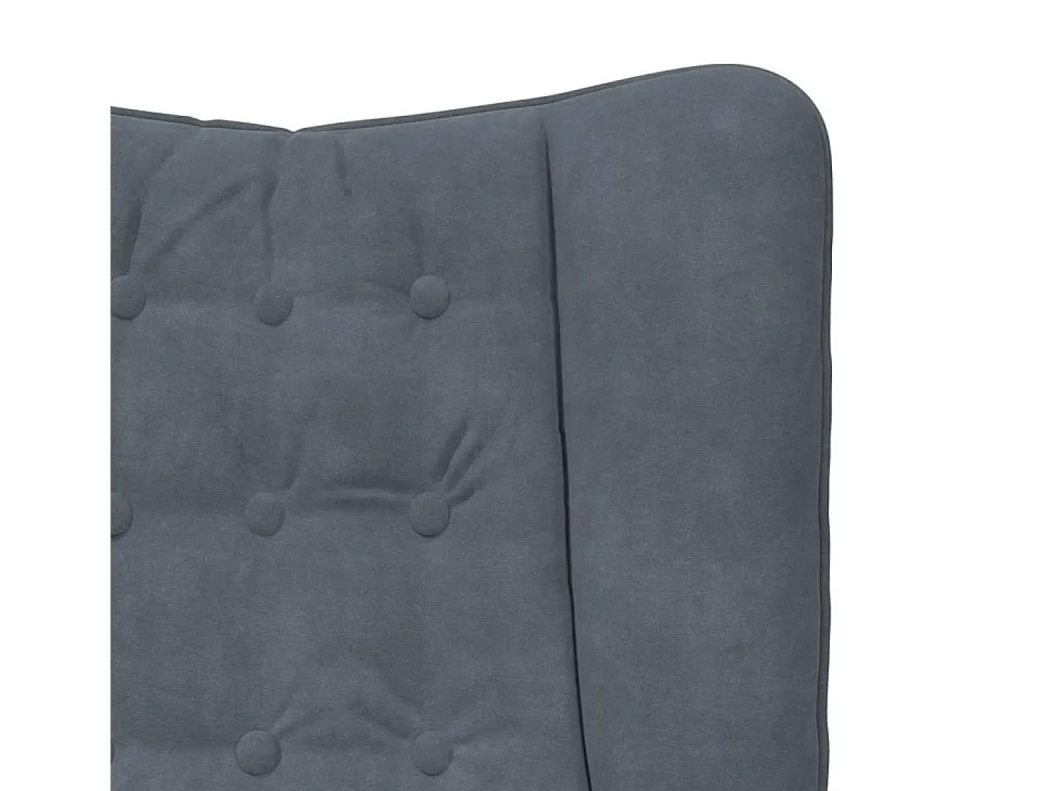 Poltrona| Poltrona | Cadeira de Sala | Cadeira Relaxante Cinzento escuro 63x67x94 cm Veludo SHL993947 Cinza antracite