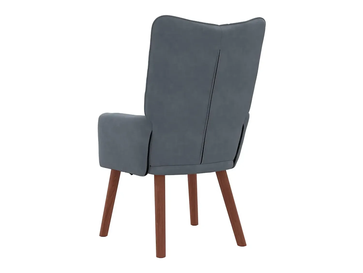 Poltrona| Poltrona | Cadeira de Sala | Cadeira Relaxante Cinzento escuro 63x67x94 cm Veludo SHL993947 Cinza antracite