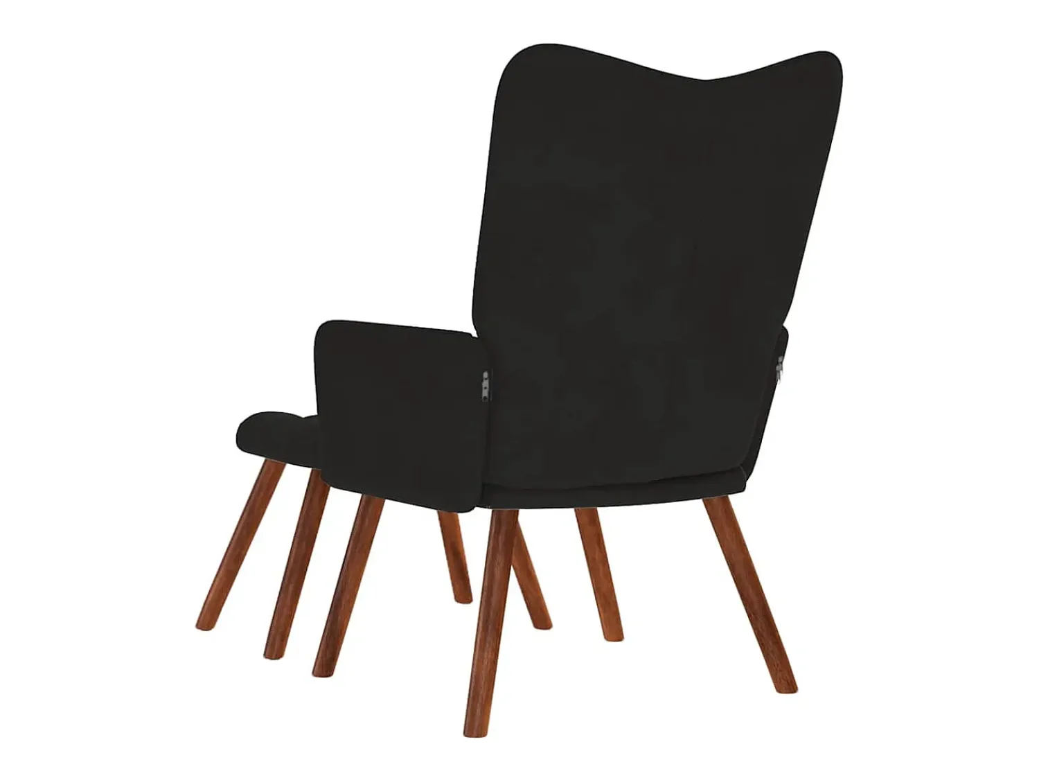 Poltrona | Cadeira de Sala | Cadeira Relaxante com Banco em Veludo SHL516881^ Poltrona
