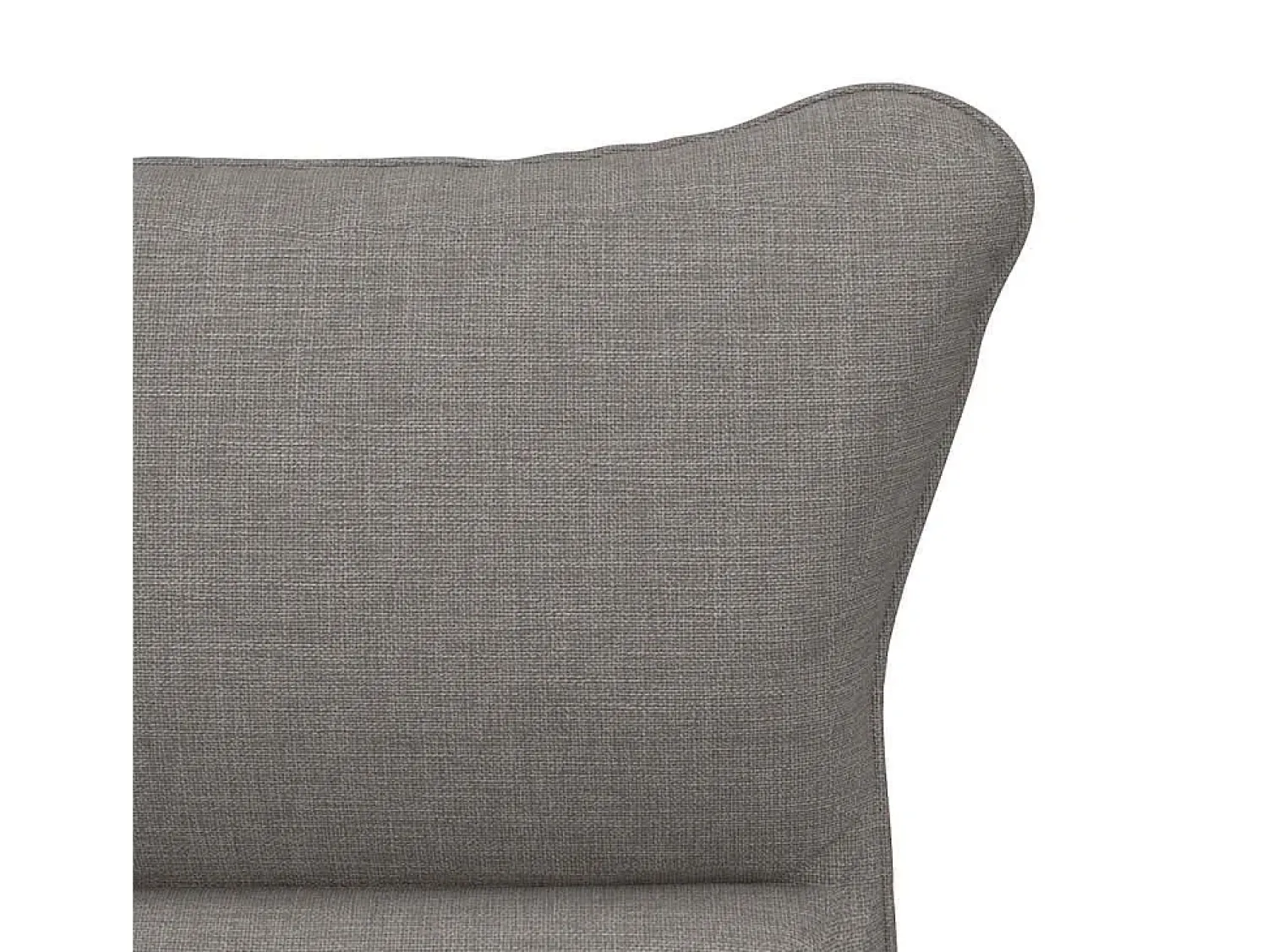 Outlet Poltrona | Cadeira de Sala | Cadeira Relaxante Cinzento-acastanhado 69x74x93 cm tecido SHL483140 Taupe