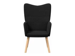 Poltrona* Poltrona | Cadeira de Sala | Cadeira Relaxante 62x67x95.5 cm tecido SHL496569 Preto