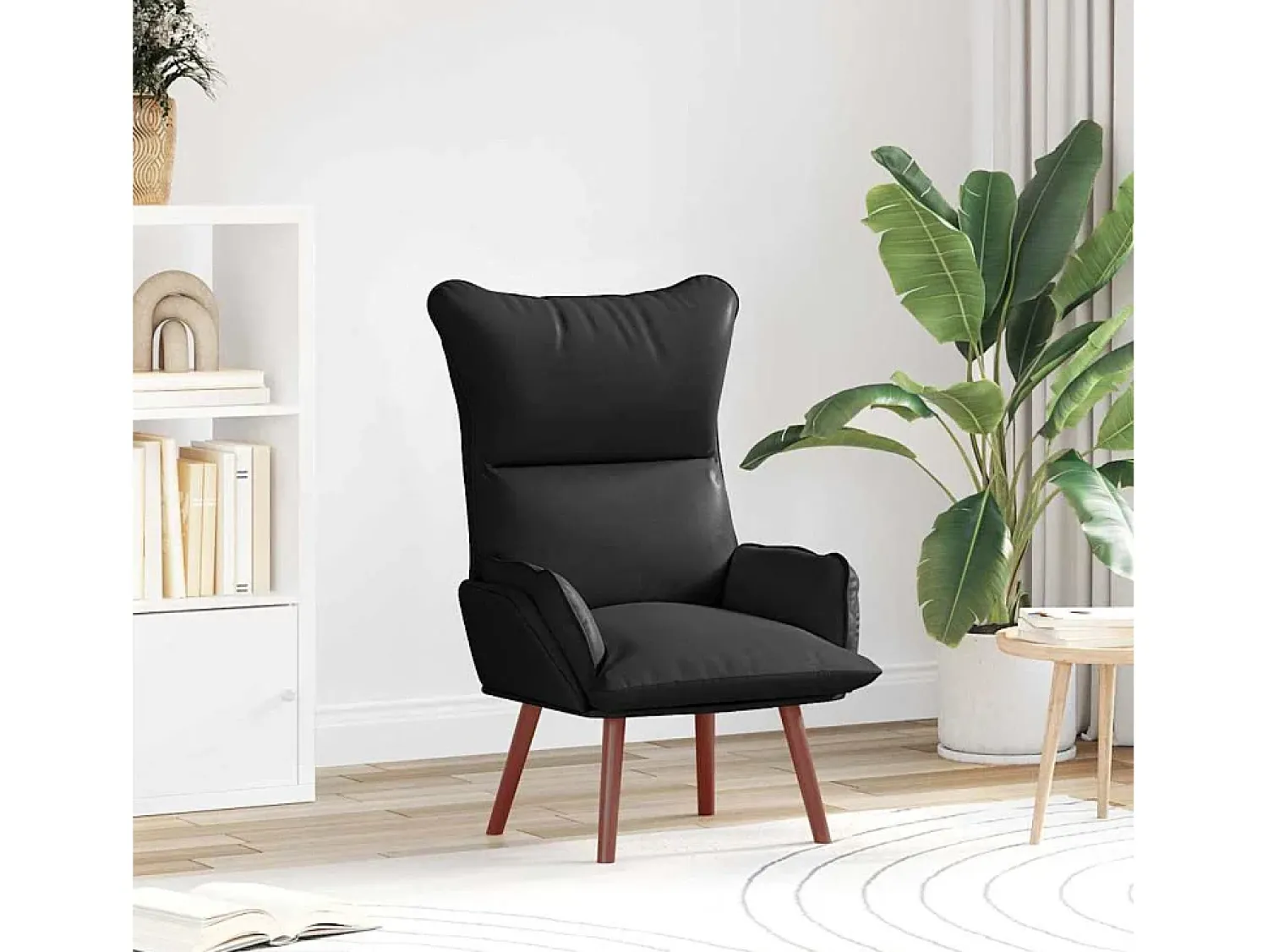 Poltrona | Cadeira de Sala | Cadeira Relaxante 69x74x93 cm Couro sintético SHL483663^ Poltrona