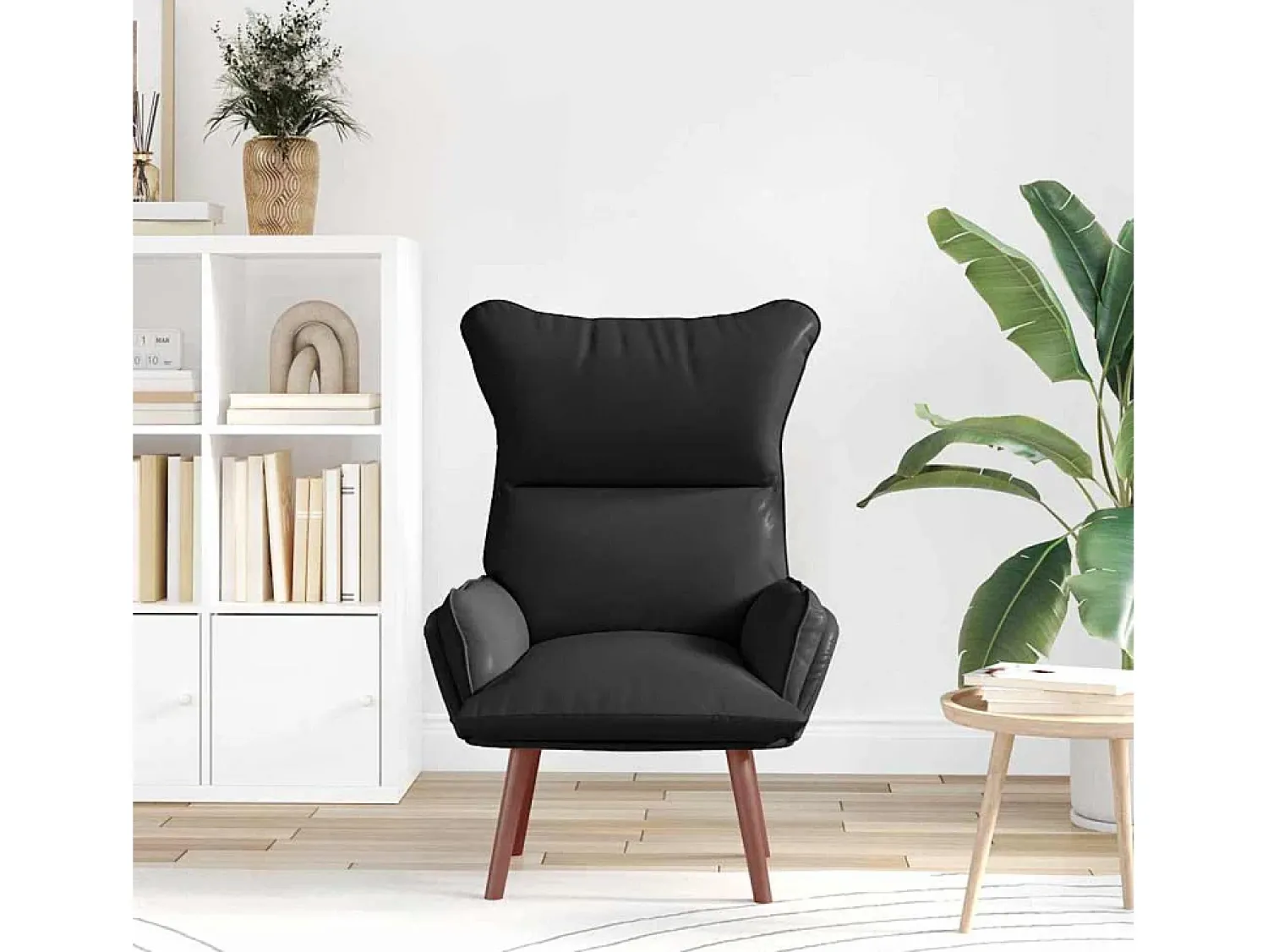 Poltrona | Cadeira de Sala | Cadeira Relaxante 69x74x93 cm Couro sintético SHL483663^ Poltrona
