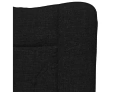 Best Poltrona | Cadeira de Sala | Cadeira Relaxante 63x67x94 cm tecido SHL887986 Preto