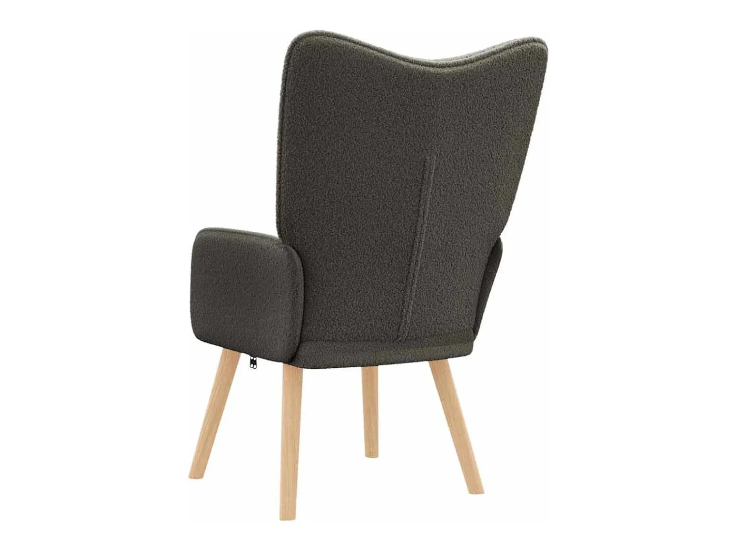 Poltrona* Poltrona | Cadeira de Sala | Cadeira Relaxante Cinzento escuro 62x67x95.5 cm tecido SHL16521 Cinza antracite