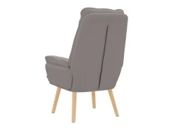 Poltrona* Poltrona | Cadeira de Sala | Cadeira Relaxante Cinzento-acastanhado 69x74x93 cm tecido SHL606697 Taupe
