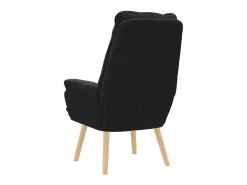 Poltrona| Poltrona | Cadeira de Sala | Cadeira Relaxante 69x74x93 cm tecido SHL635625 Preto