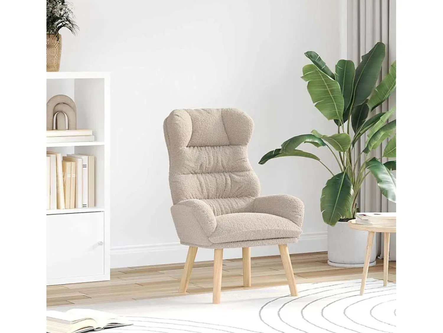 Poltrona| Poltrona | Cadeira de Sala | Cadeira Relaxante Cinzento-claro 69x74x93 cm tecido SHL782342 Cinzento claro