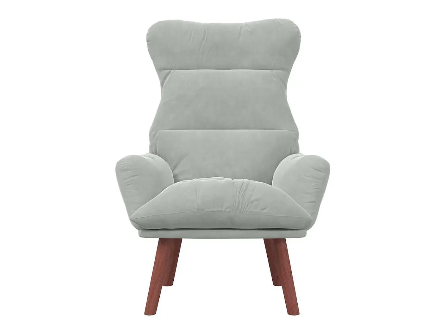 Poltrona| Poltrona | Cadeira de Sala | Cadeira Relaxante Cinzento-claro 69x74x93 cm Veludo SHL779718 Cinzento claro