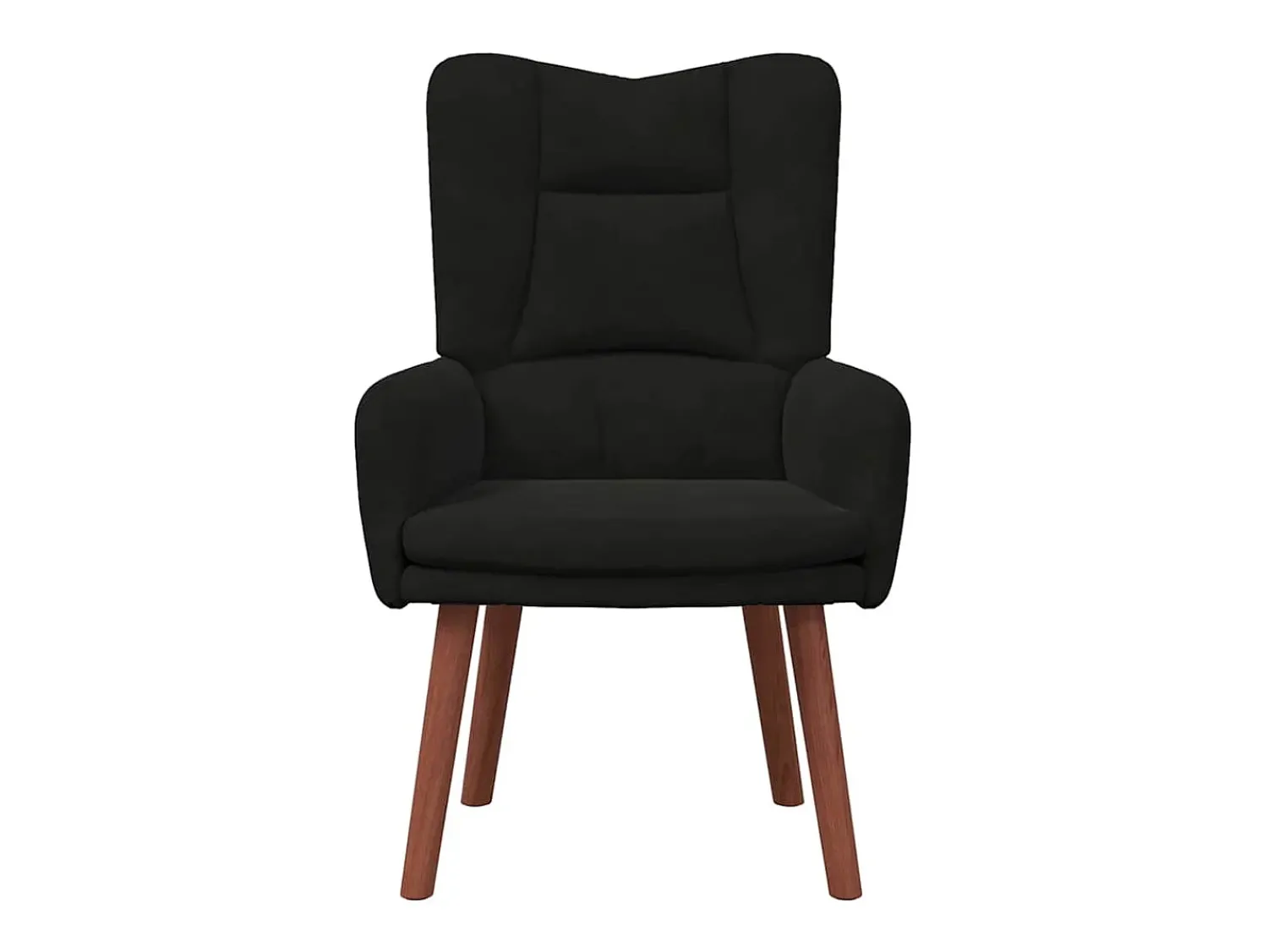 Discount Poltrona | Cadeira de Sala | Cadeira Relaxante 63x67x94 cm Veludo SHL240567 Preto