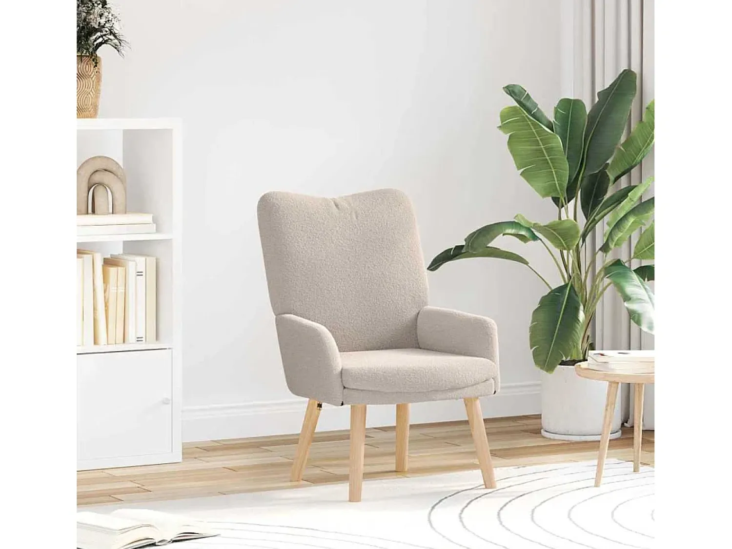 Poltrona| Poltrona | Cadeira de Sala | Cadeira Relaxante Cinzento-claro 63x67x94 cm tecido SHL861480 Cinzento claro