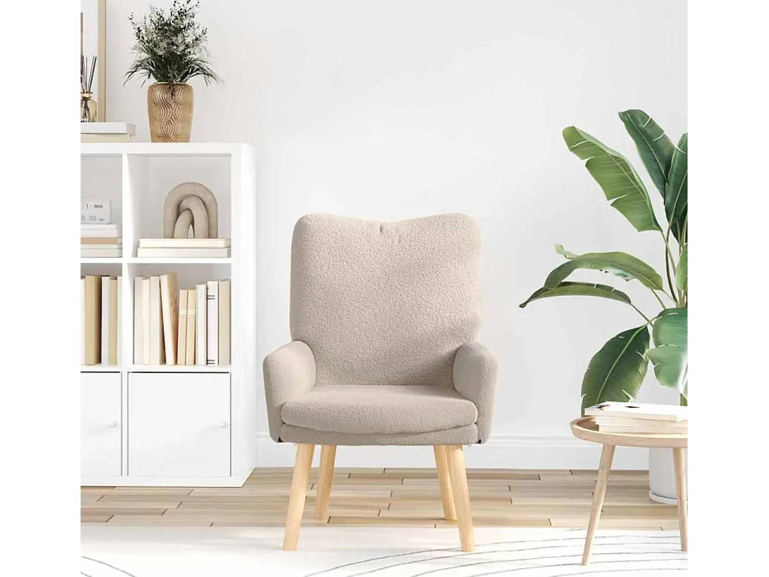 Poltrona| Poltrona | Cadeira de Sala | Cadeira Relaxante Cinzento-claro 63x67x94 cm tecido SHL861480 Cinzento claro