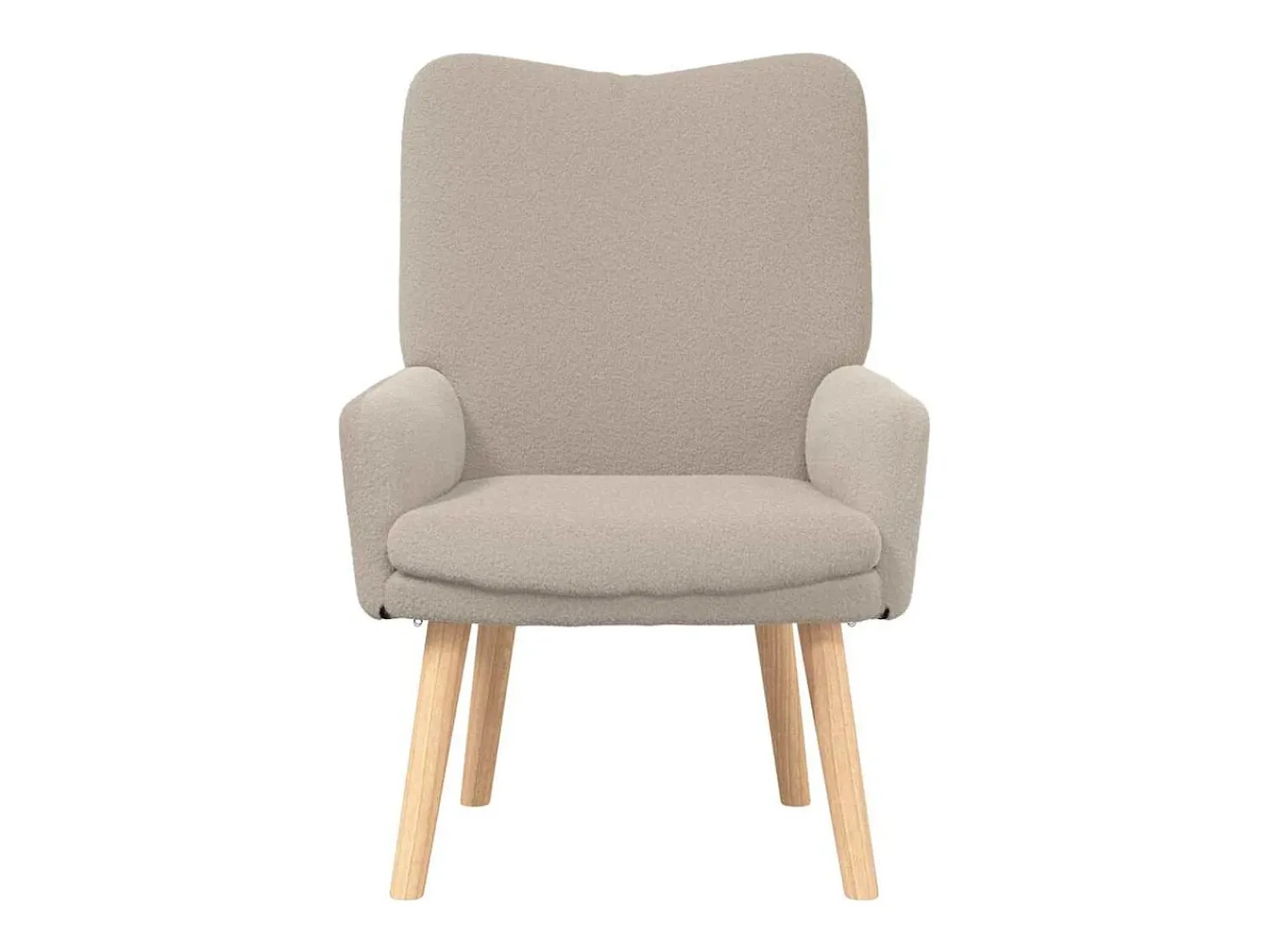 Poltrona| Poltrona | Cadeira de Sala | Cadeira Relaxante Cinzento-claro 63x67x94 cm tecido SHL861480 Cinzento claro