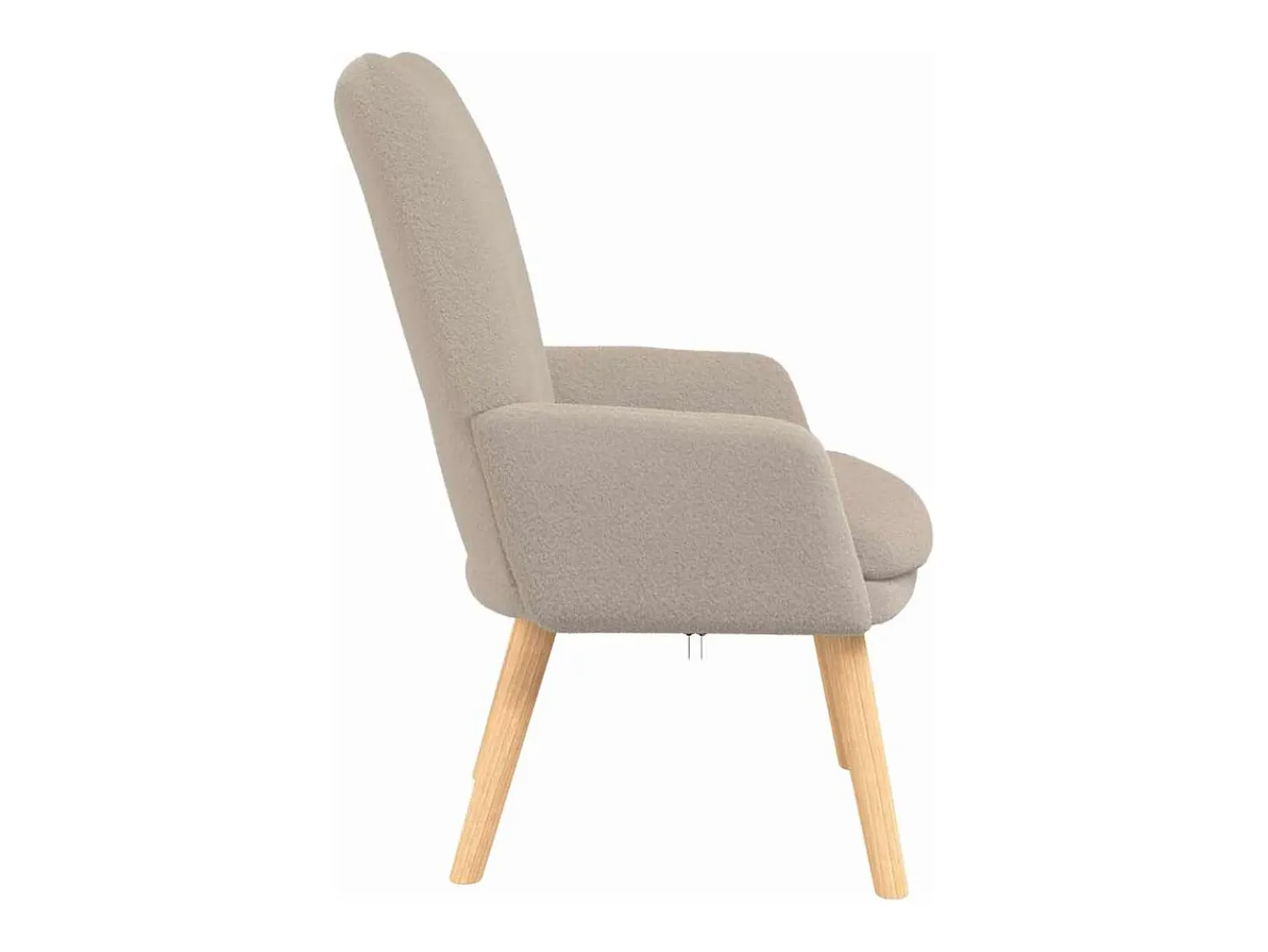 Poltrona| Poltrona | Cadeira de Sala | Cadeira Relaxante Cinzento-claro 63x67x94 cm tecido SHL861480 Cinzento claro