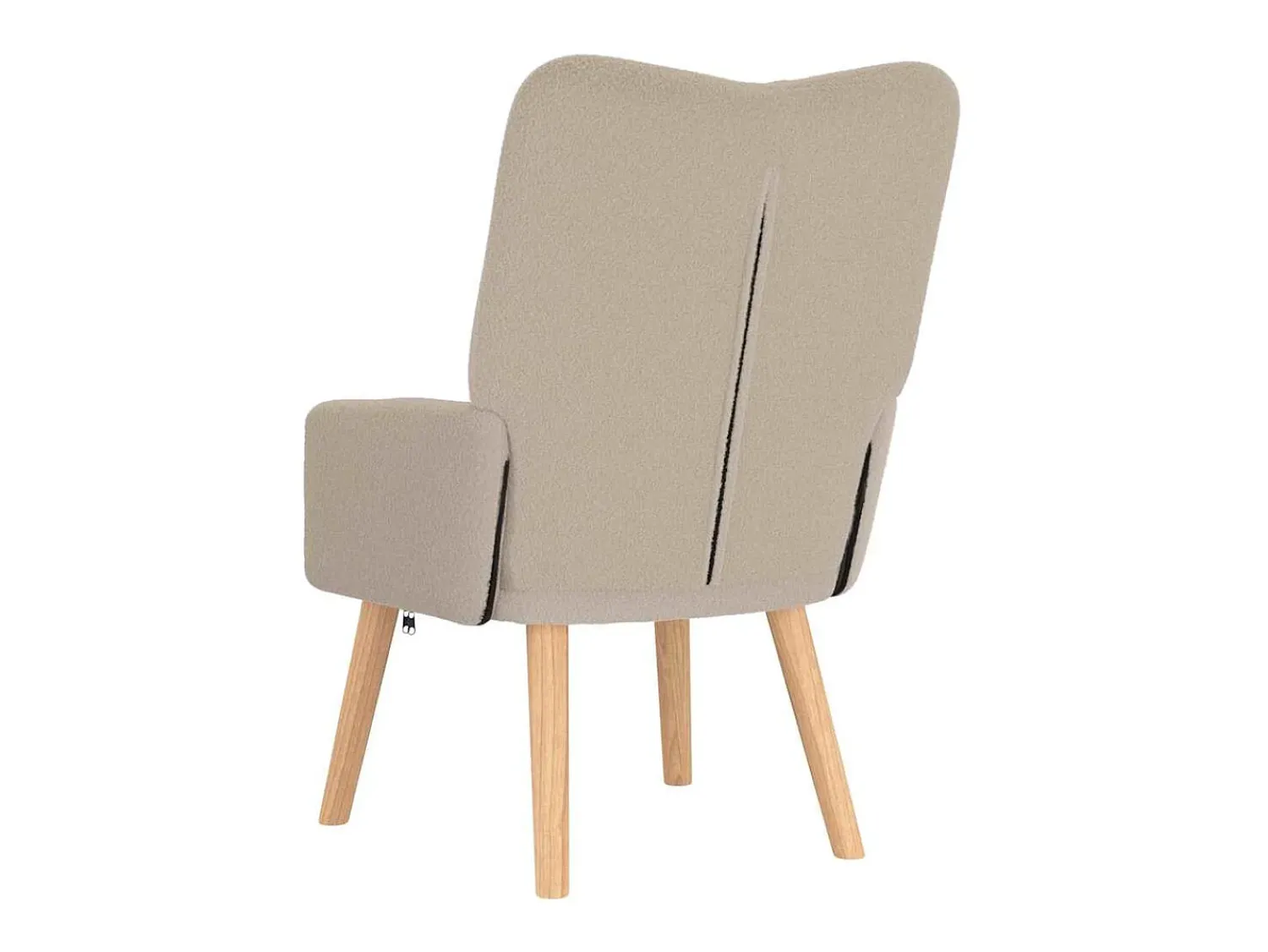 Poltrona| Poltrona | Cadeira de Sala | Cadeira Relaxante Cinzento-claro 63x67x94 cm tecido SHL861480 Cinzento claro