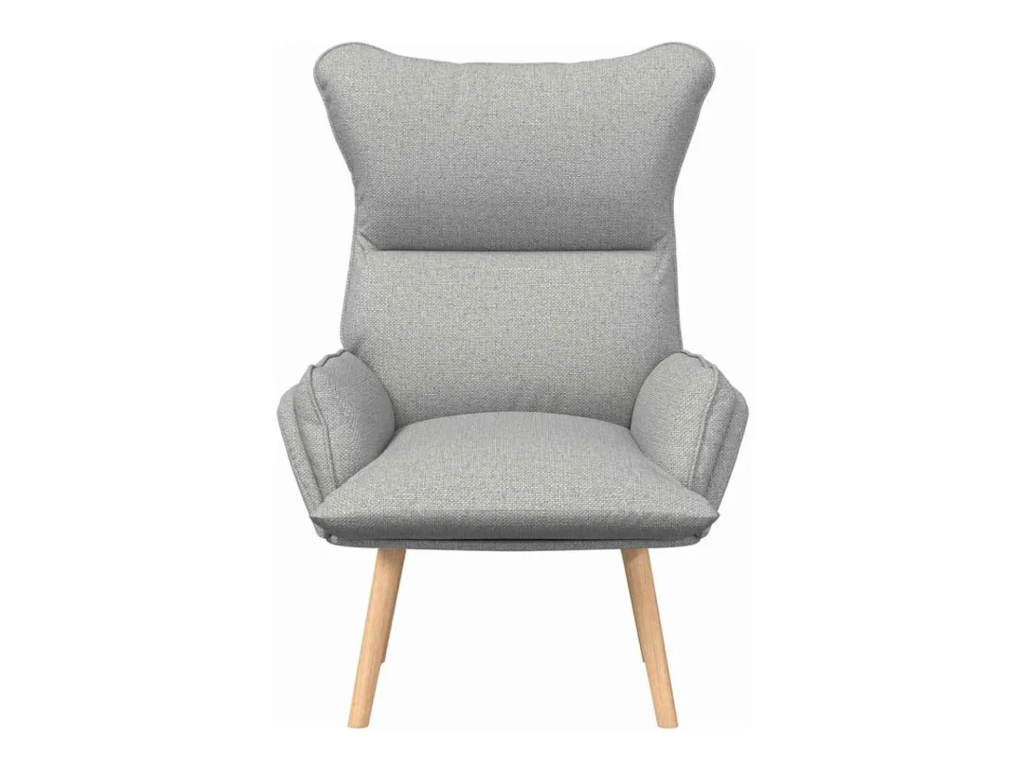 Poltrona| Poltrona | Cadeira de Sala | Cadeira Relaxante Cinza Nuvem 69x74x93 cm tecido SHL354778 Cinzento