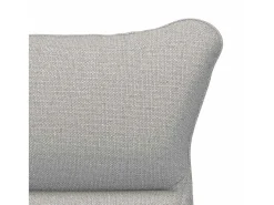 Poltrona| Poltrona | Cadeira de Sala | Cadeira Relaxante Cinza Nuvem 69x74x93 cm tecido SHL354778 Cinzento