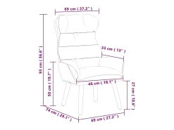 Poltrona* Poltrona | Cadeira de Sala | Cadeira Relaxante Turquesa 69x74x93 cm Veludo SHL119863 Verde esmeralda