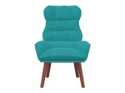Poltrona* Poltrona | Cadeira de Sala | Cadeira Relaxante Turquesa 69x74x93 cm Veludo SHL119863 Verde esmeralda