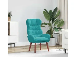 Poltrona* Poltrona | Cadeira de Sala | Cadeira Relaxante Turquesa 69x74x93 cm Veludo SHL119863 Verde esmeralda