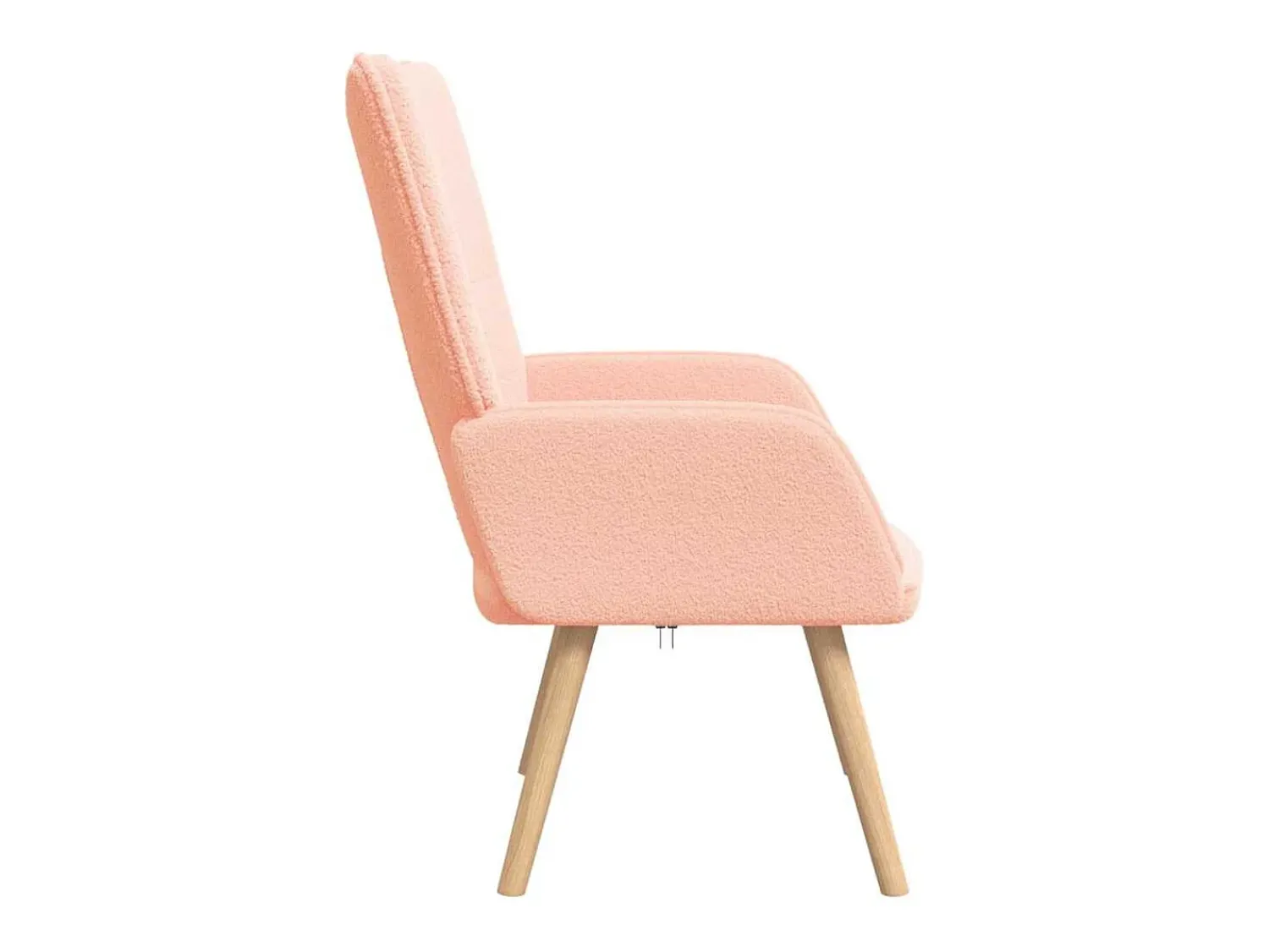 Poltrona| Poltrona | Cadeira de Sala | Cadeira Relaxante 62x67x95.5 cm tecido SHL182598 Rosa