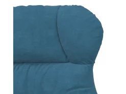Poltrona| Poltrona | Cadeira de Sala | Cadeira Relaxante 69x74x93 cm Veludo SHL308472 Azul