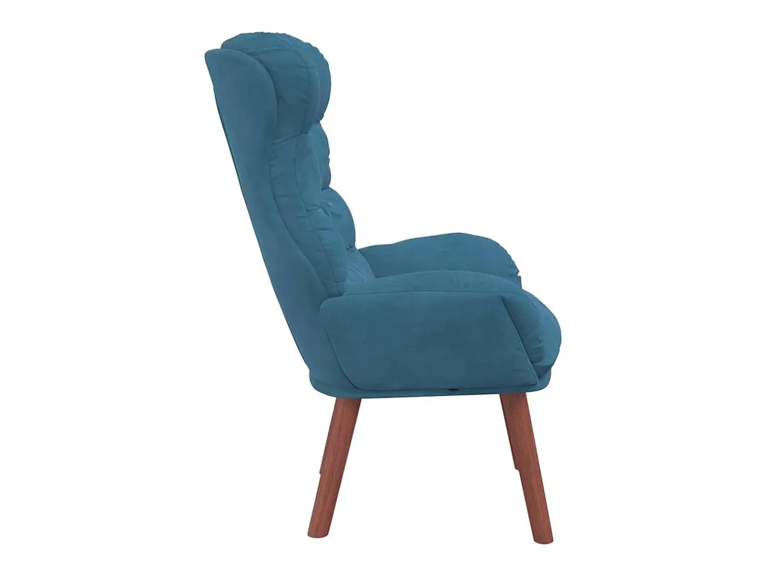 Poltrona| Poltrona | Cadeira de Sala | Cadeira Relaxante 69x74x93 cm Veludo SHL308472 Azul