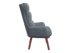 Poltrona| Poltrona | Cadeira de Sala | Cadeira Relaxante Cinzento escuro 69x74x93 cm Veludo SHL507309 Cinza antracite