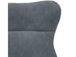 Poltrona| Poltrona | Cadeira de Sala | Cadeira Relaxante Cinzento escuro 69x74x93 cm Veludo SHL507309 Cinza antracite