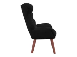 Poltrona* Poltrona | Cadeira de Sala | Cadeira Relaxante 69x74x93 cm Veludo SHL299531 Preto
