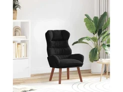 Poltrona* Poltrona | Cadeira de Sala | Cadeira Relaxante 69x74x93 cm Veludo SHL299531 Preto