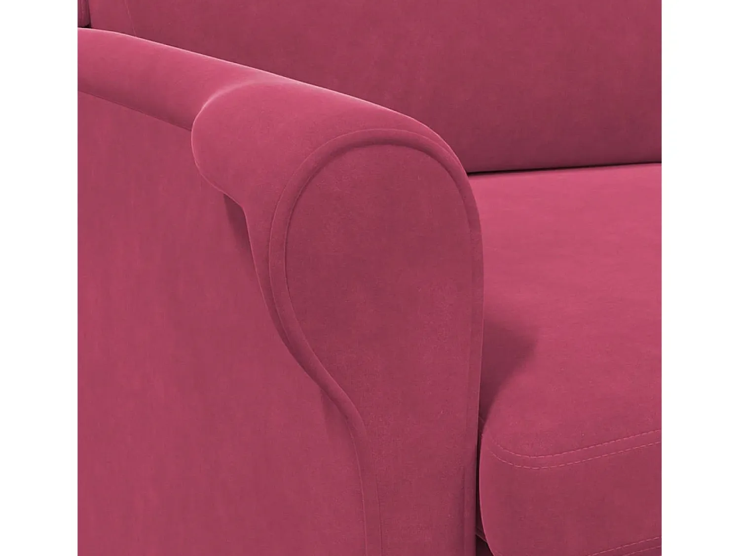 Poltrona* Poltrona | Cadeira Relax | Poltrona Confortável para Sala tinto 76x94x102 cm Veludo SHL562720 Vermelho