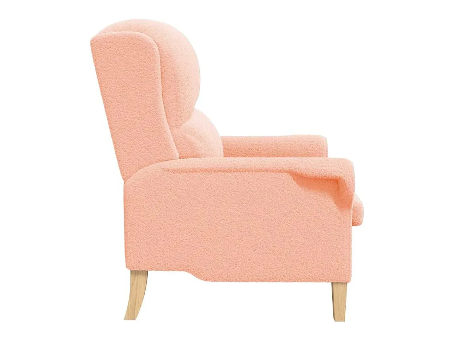 Poltrona* Poltrona | Cadeira Relax | Poltrona Confortável para Sala 76x94x102 cm SHL893557 Rosa