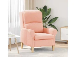 Poltrona* Poltrona | Cadeira Relax | Poltrona Confortável para Sala 76x94x102 cm SHL893557 Rosa