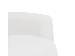 Sale Poltrona | Cadeira Relax | Cadeira reclinável com apoio de pés couro artificial SHL928383 Branco