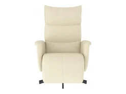 Poltrona | Cadeira Relax | Cadeira reclinável com apoio de pés couro artificial cor SHL822435^ Poltrona