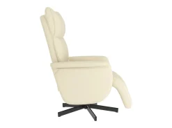 Poltrona | Cadeira Relax | Cadeira reclinável com apoio de pés couro artificial cor SHL822435^ Poltrona