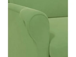 Outlet Poltrona | Cadeira Relax | Poltrona Confortável para Sala 76x94x102 cm Veludo SHL360737 Verde claro