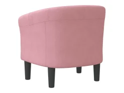 Hot Poltrona | Cadeira Relax | Poltrona Confortável para Sala veludo SHL730134 Rosa