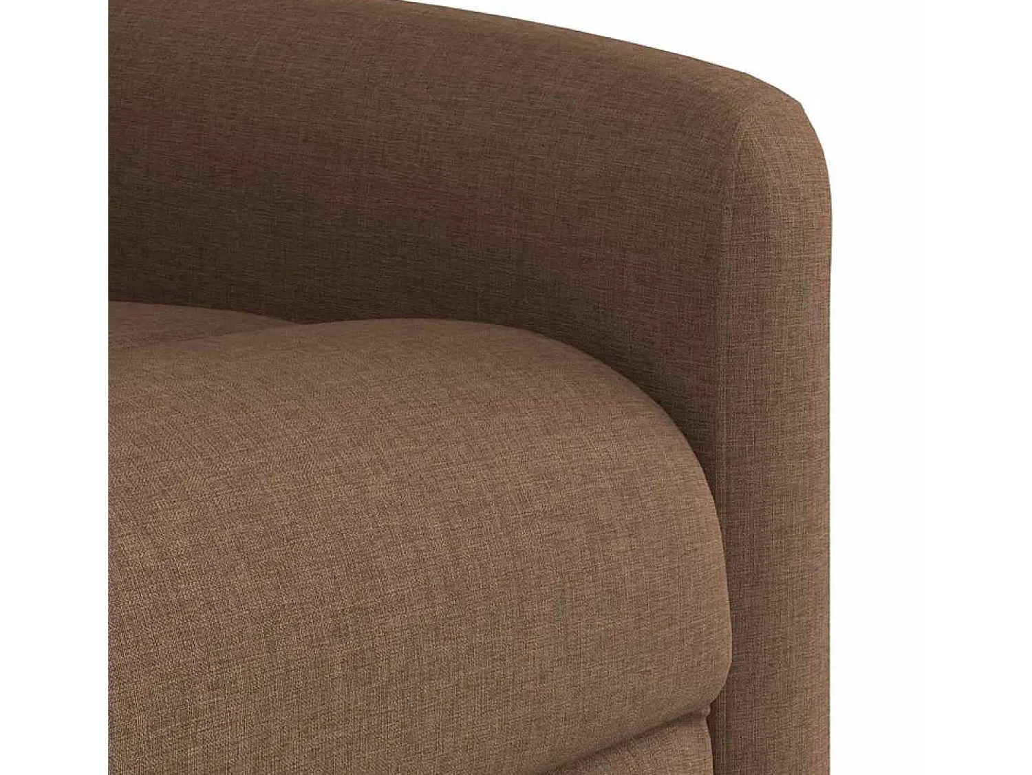 Poltrona| Poltrona | Cadeira Relax | Cadeira reclinável tecido SHL471404 Castanho