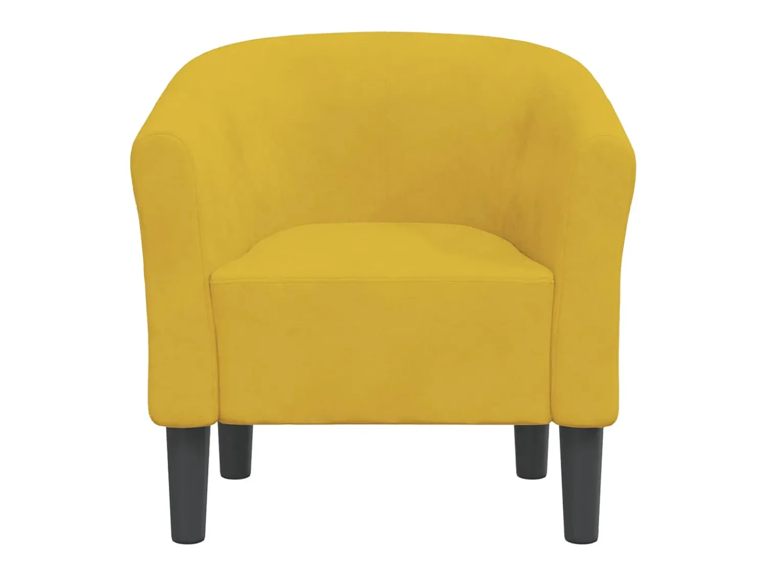 Hot Poltrona | Cadeira Relax | Poltrona Confortável para Sala veludo SHL451881 Amarelo