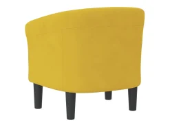 Hot Poltrona | Cadeira Relax | Poltrona Confortável para Sala veludo SHL451881 Amarelo
