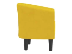 Hot Poltrona | Cadeira Relax | Poltrona Confortável para Sala veludo SHL451881 Amarelo