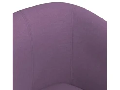 New Poltrona | Cadeira Relax | Poltrona Confortável para Sala tecido roxo SHL285895 Violeta