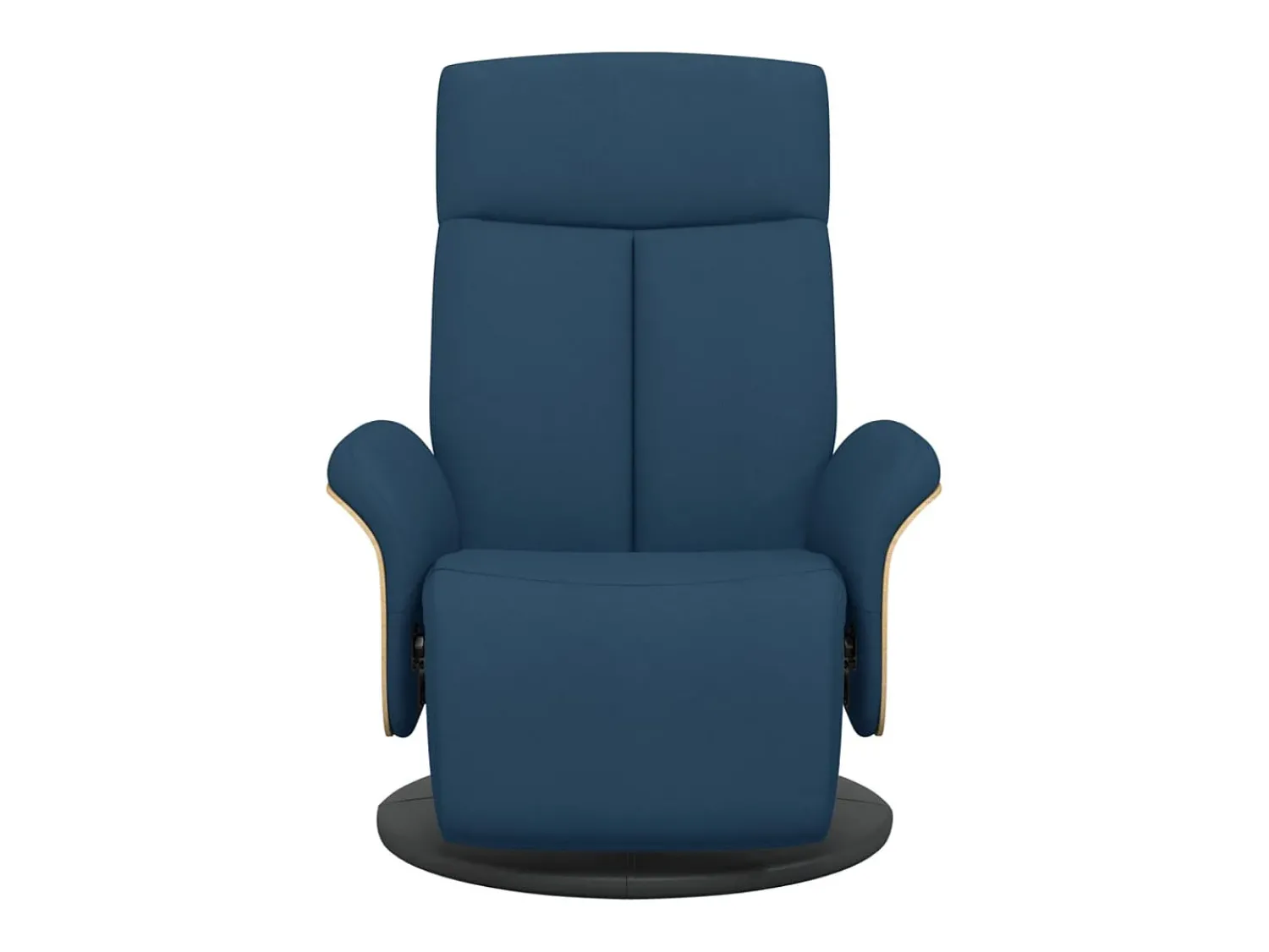 Clearance Poltrona | Cadeira Relax | Cadeira reclinável com apoio de pés tecido SHL605348 Azul