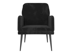 Poltrona | Cadeira Relax com apoio de braços 62x79x79 cm veludo SHL737662^ Poltrona
