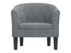 Poltrona | Cadeira Relax | Poltrona Confortável para Sala veludo cinzento-escuro SHL333425^ Poltrona