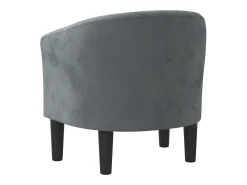 Poltrona | Cadeira Relax | Poltrona Confortável para Sala veludo cinzento-escuro SHL333425^ Poltrona